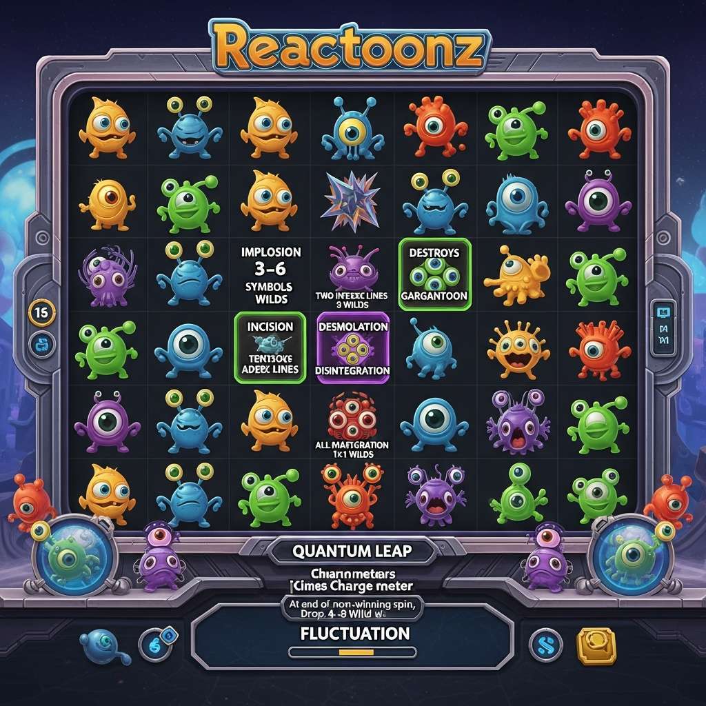 Reactoonz Mehrere Personen spielen Poker an einem grünen Casinotisch